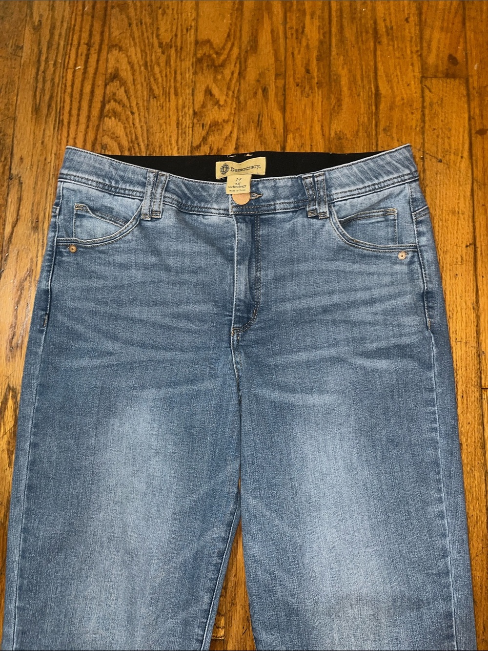 Democracy Ab Technology Blue Jeans Size 14 - Picture 3 of 8